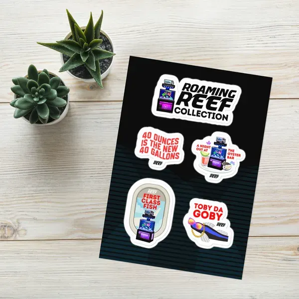 Roaming Reef Sticker Sheet